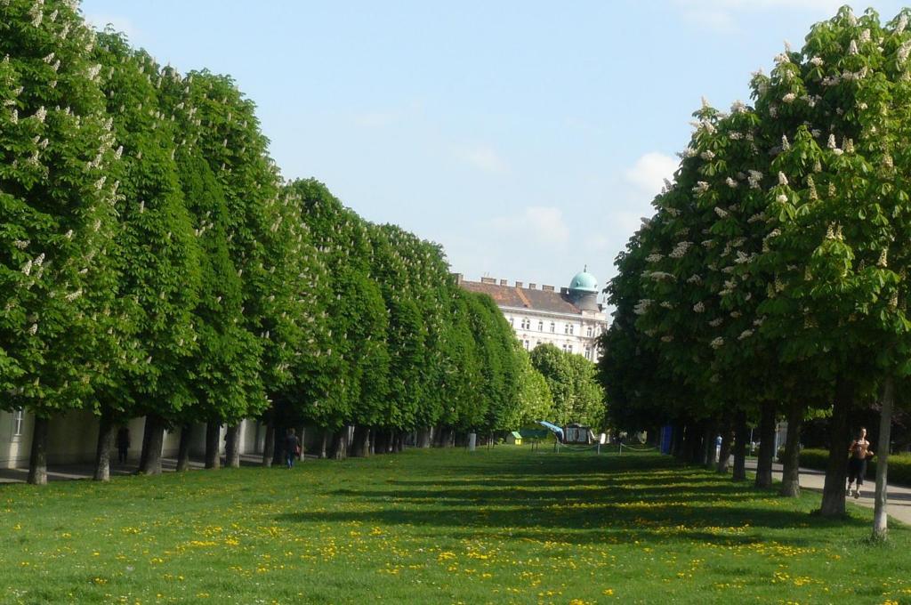Studio-Apartment Augarten เวียนนา ภายนอก รูปภาพ